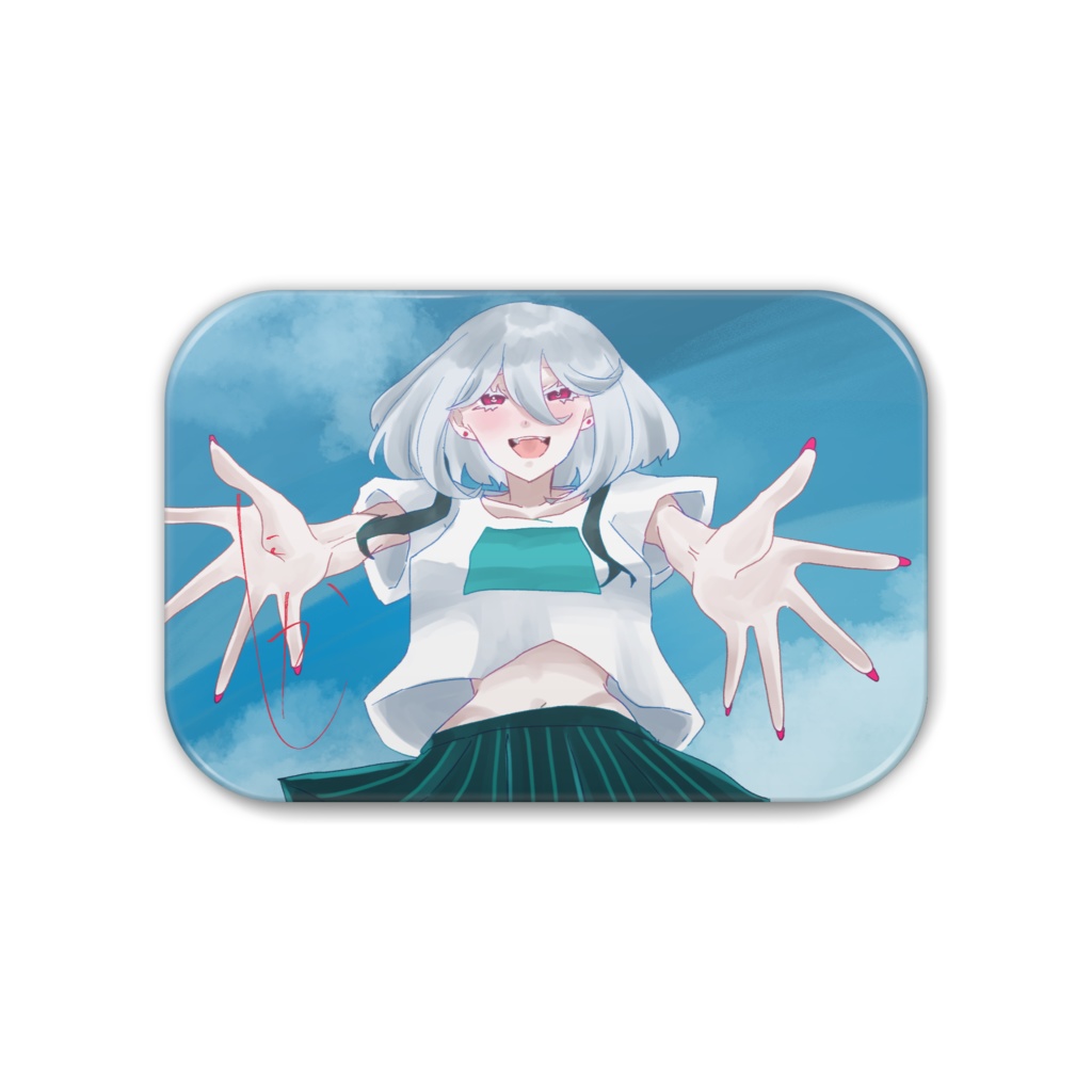 ハーフアニバーサリー缶バッジ