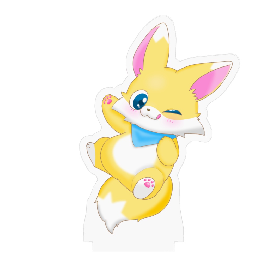 いぬまるアクスタ(ぺろり)