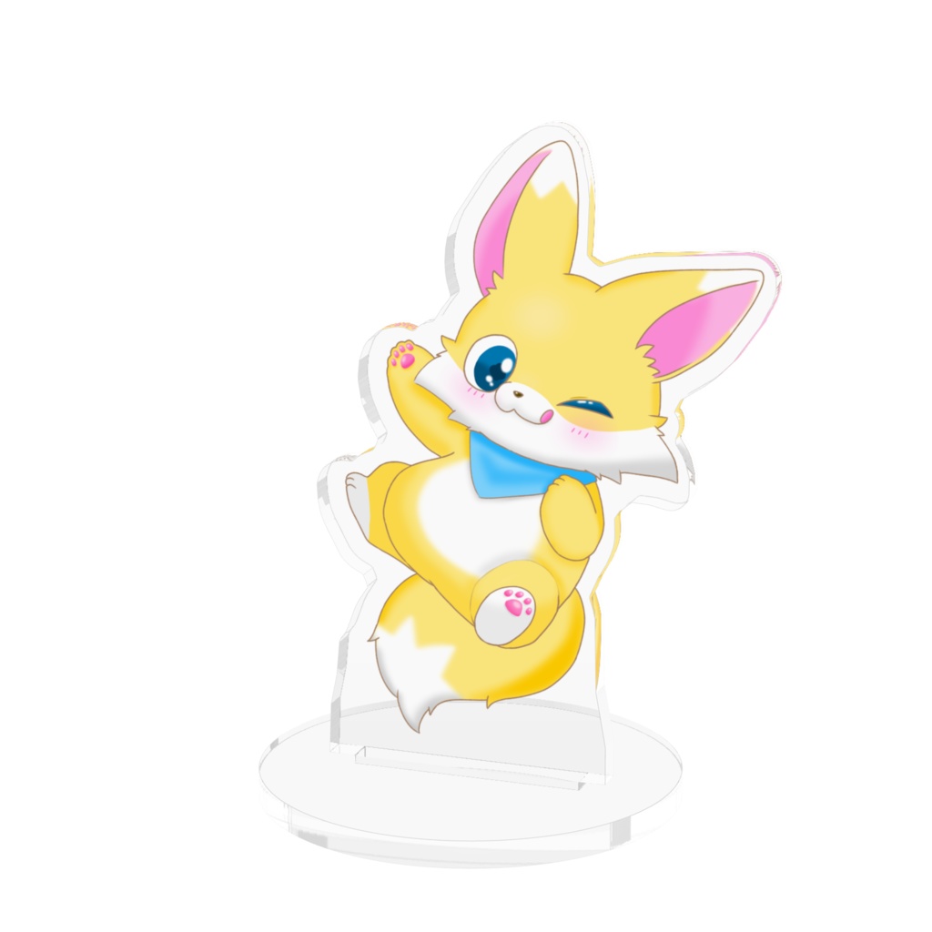 いぬまるアクスタ(ぺろり)