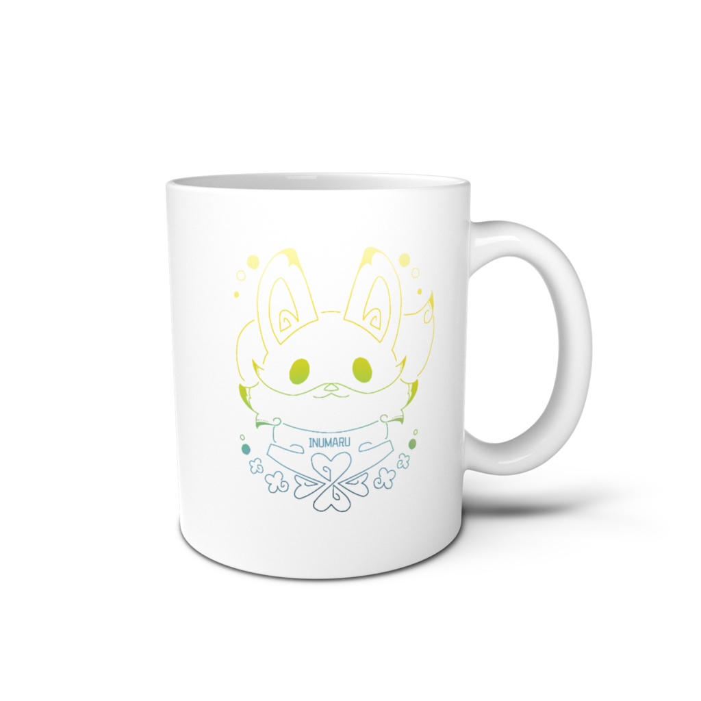 いぬまるシンボルイラストマグカップ