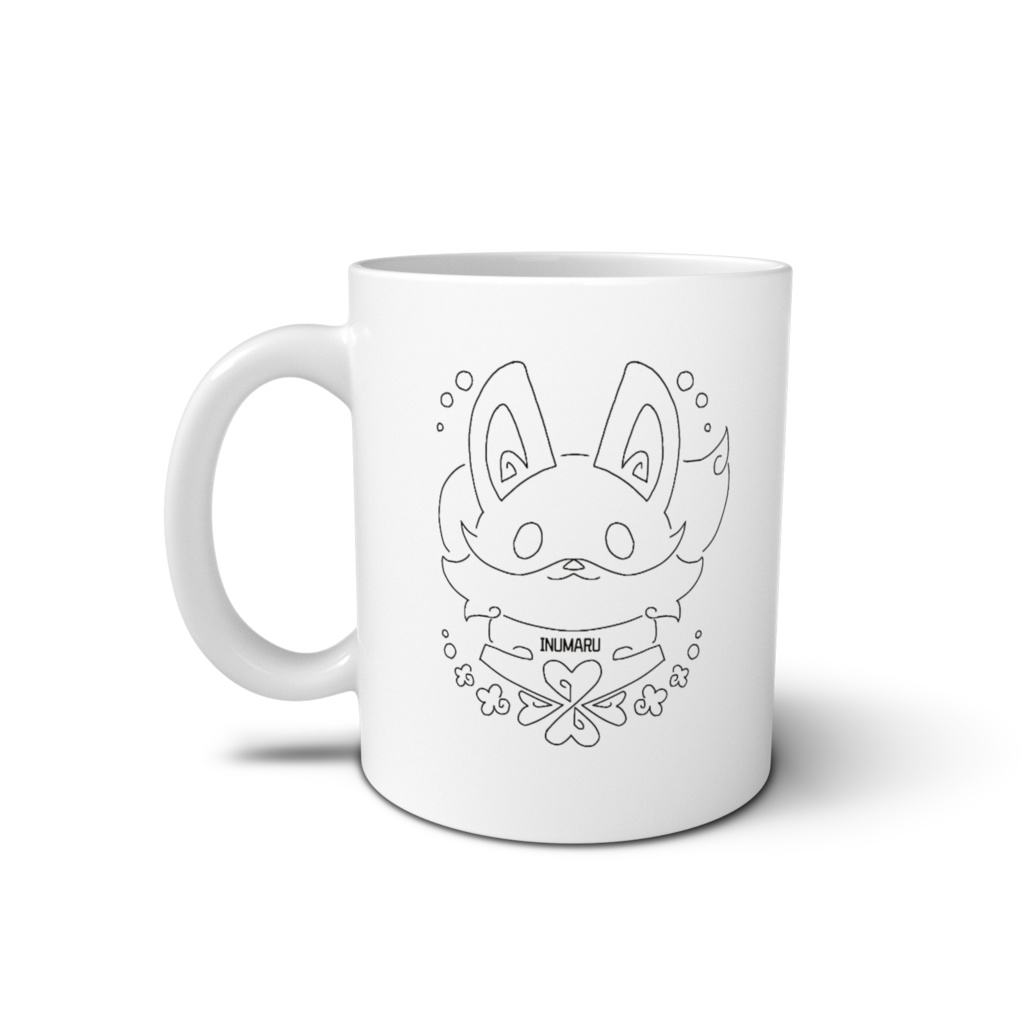 いぬまるシンボルイラストマグカップ