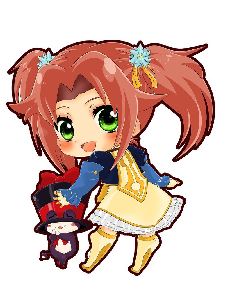 アクリルキーホルダー　TOBエレノア