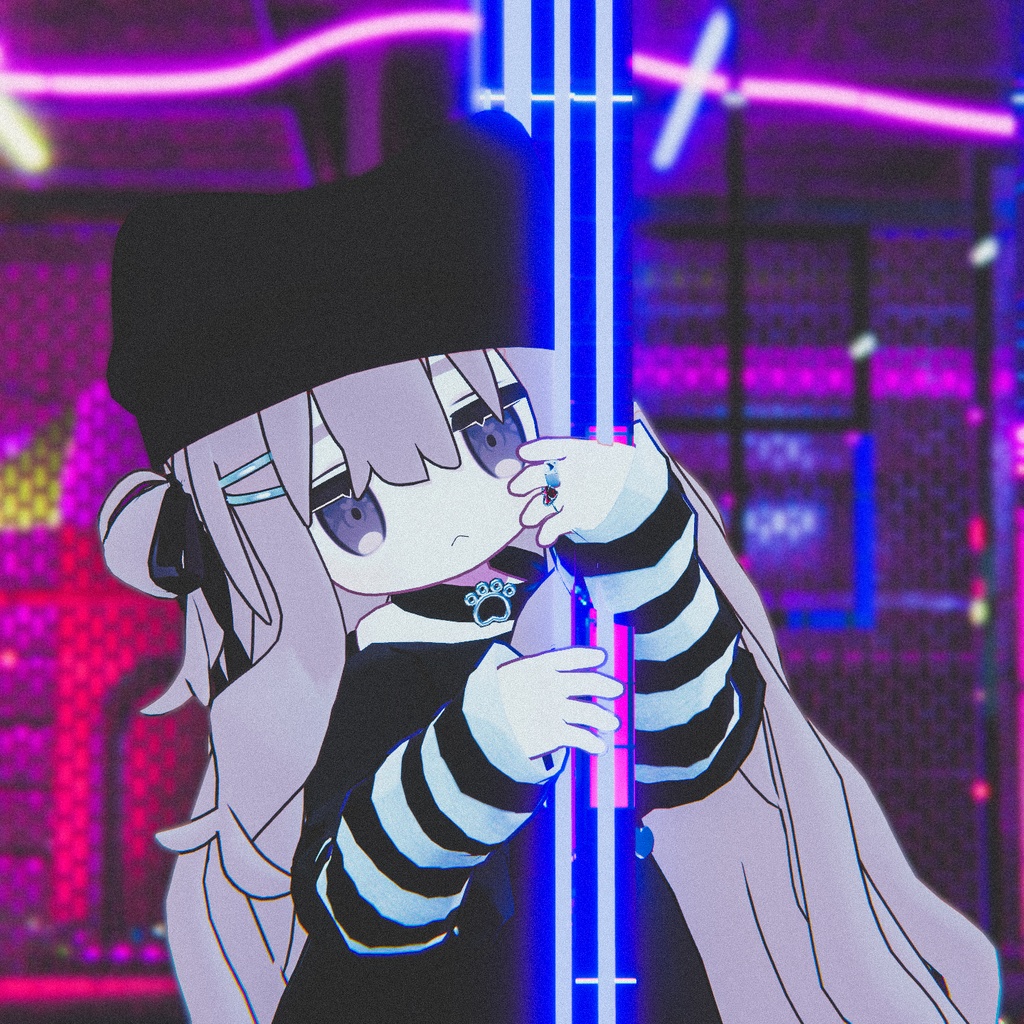 【全アバター対応】ハートの指輪セット【VRChat】