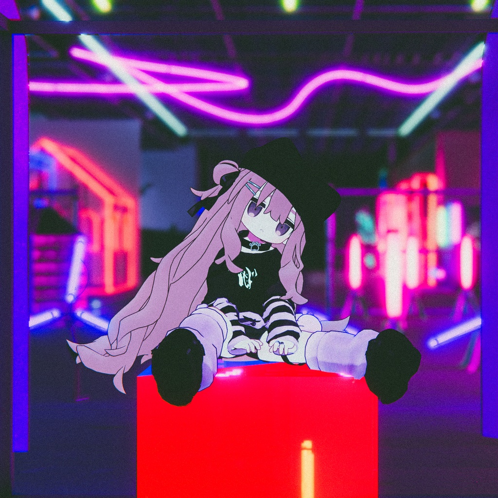 【全アバター対応】ハートの指輪セット【VRChat】