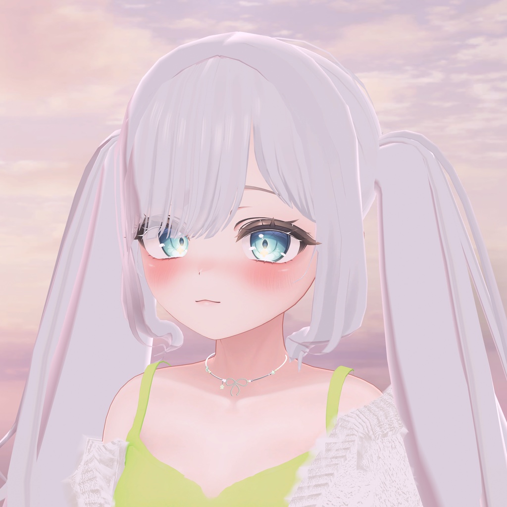 「無料有🎀リボンビーズネックレス【全色セット200円】」