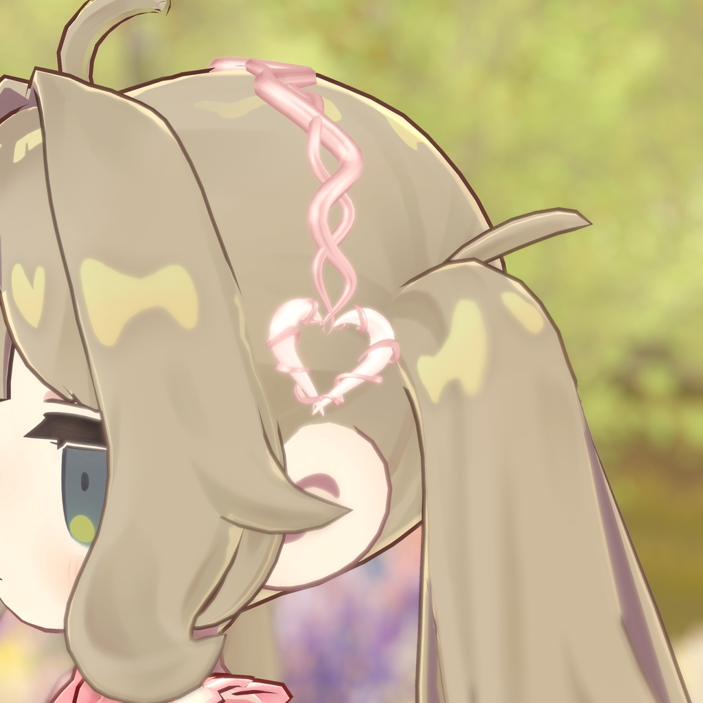 【全アバター/エルシオン対応】ゴシックカチューシャ【VRChat】