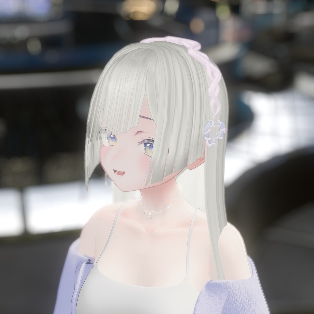 【全アバター/エルシオン対応】ゴシックカチューシャ【VRChat】