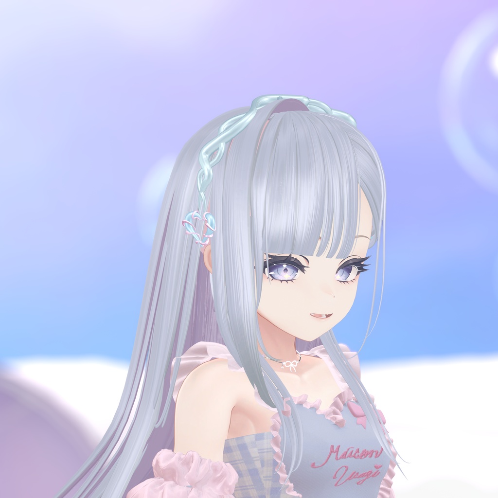 【全アバター/エルシオン対応】ゴシックカチューシャ【VRChat】