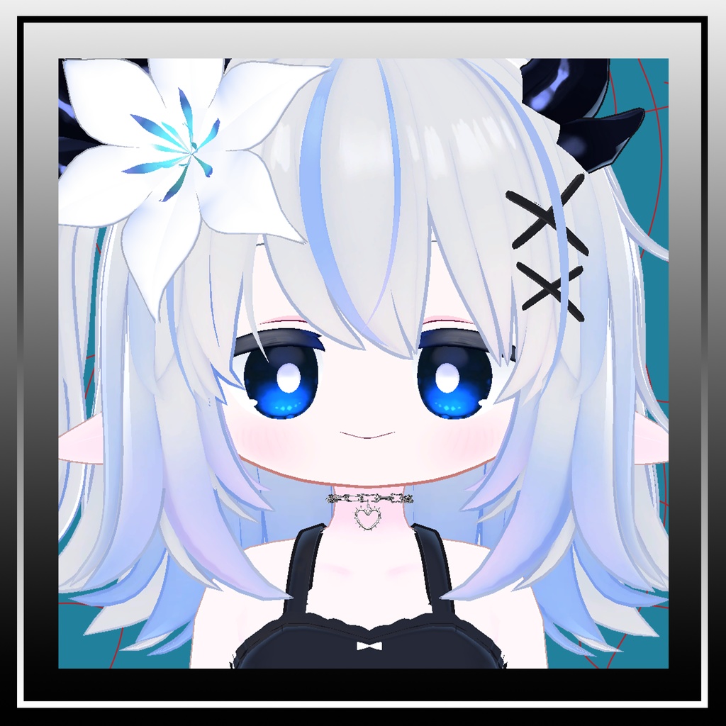 【イチゴ/エルシオン/斑霞/マヌカ/墨惺/sio対応】Ivy【VRChat】