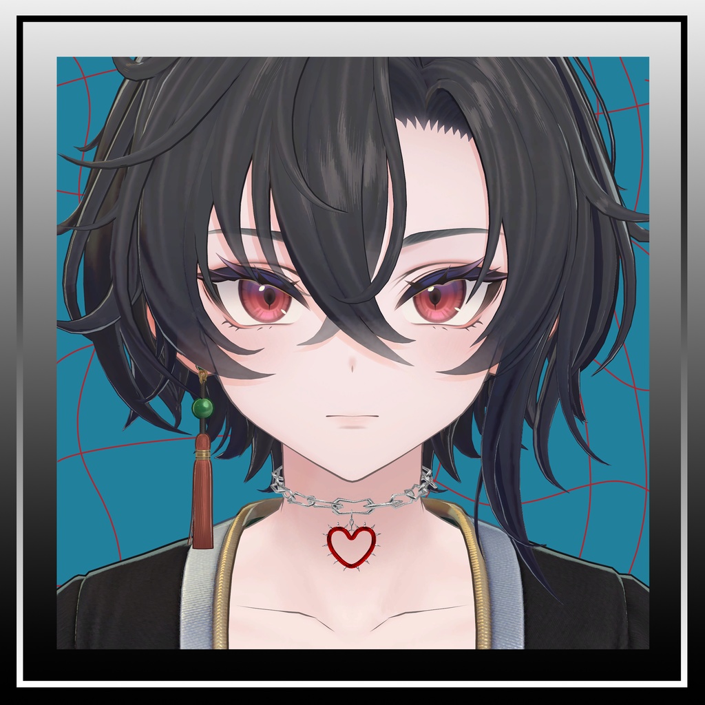 【イチゴ/エルシオン/斑霞/マヌカ/墨惺/sio対応】Ivy【VRChat】