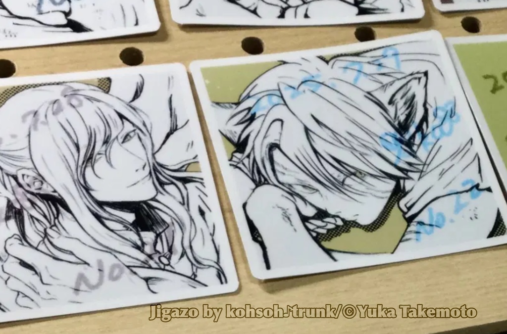 1日1描オリジナルイラスト スマホステッカー