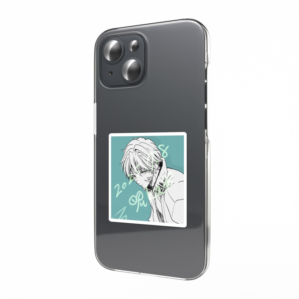 1日1描オリジナルイラスト スマホステッカー