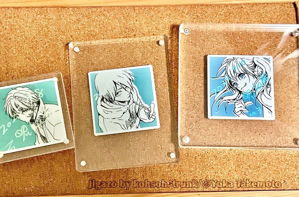 1日1描オリジナルイラスト スマホステッカー