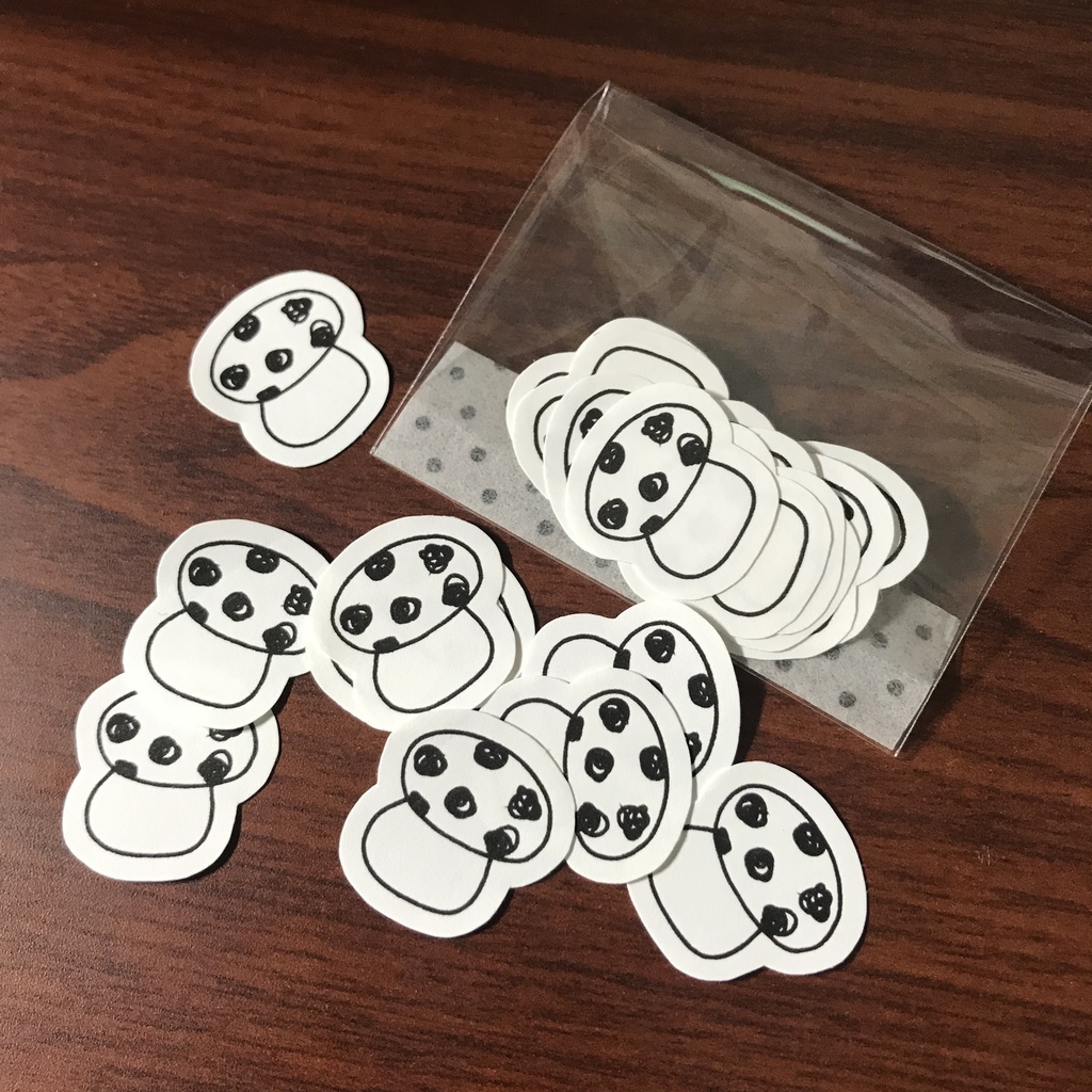きのこステッカー