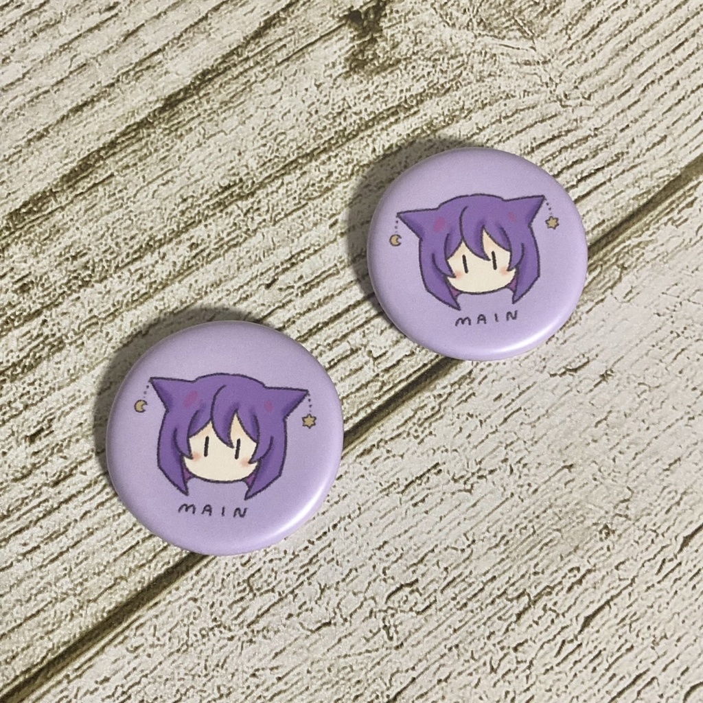 星雲まいん　缶バッジ