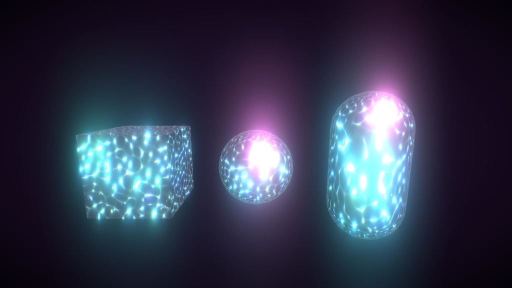 【色変更可】光るダイアモンドマテリアル