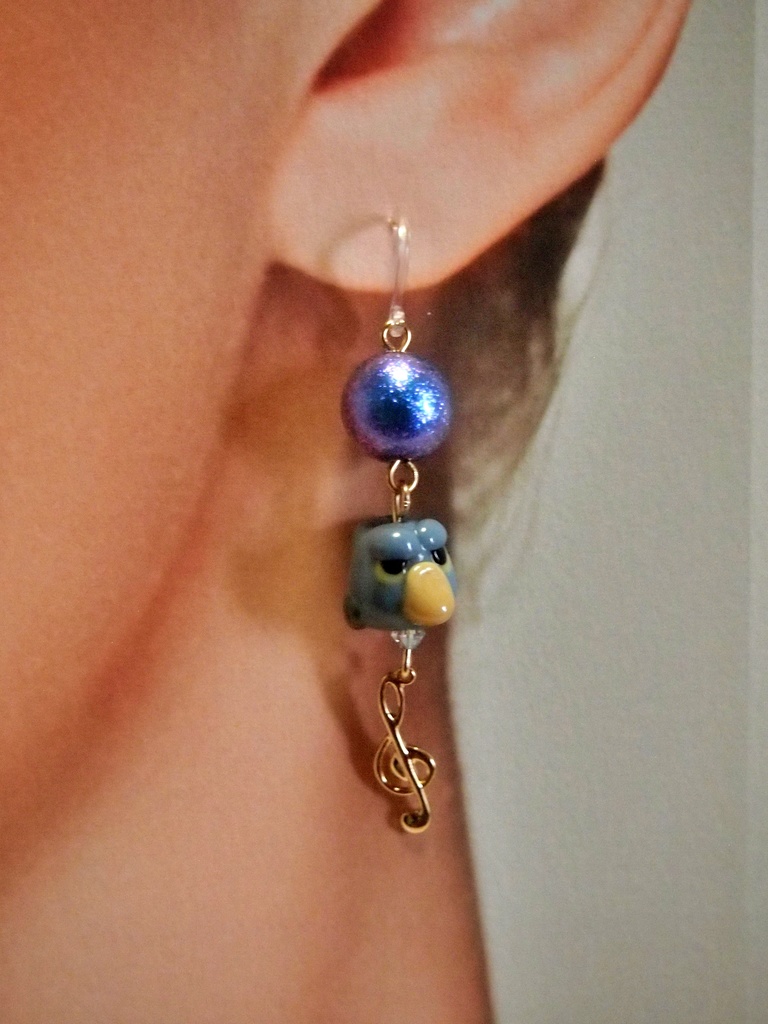 ハシビロコウとチョッちゃんイメージアクセサリー