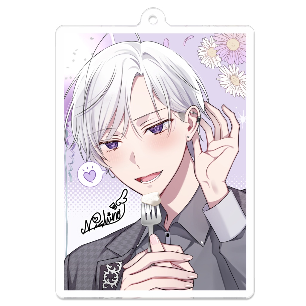 バースデーアクリルキーホルダー