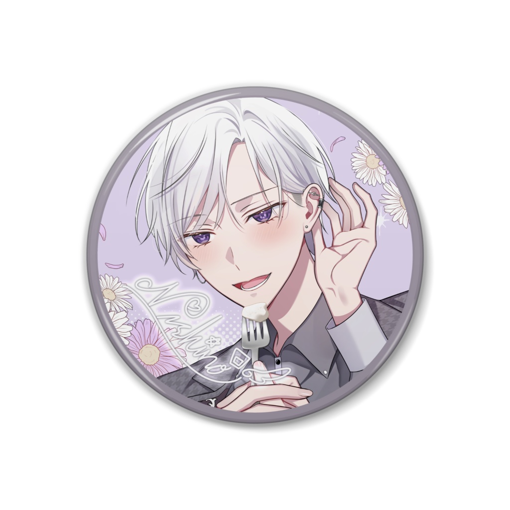 バースデー缶バッジ