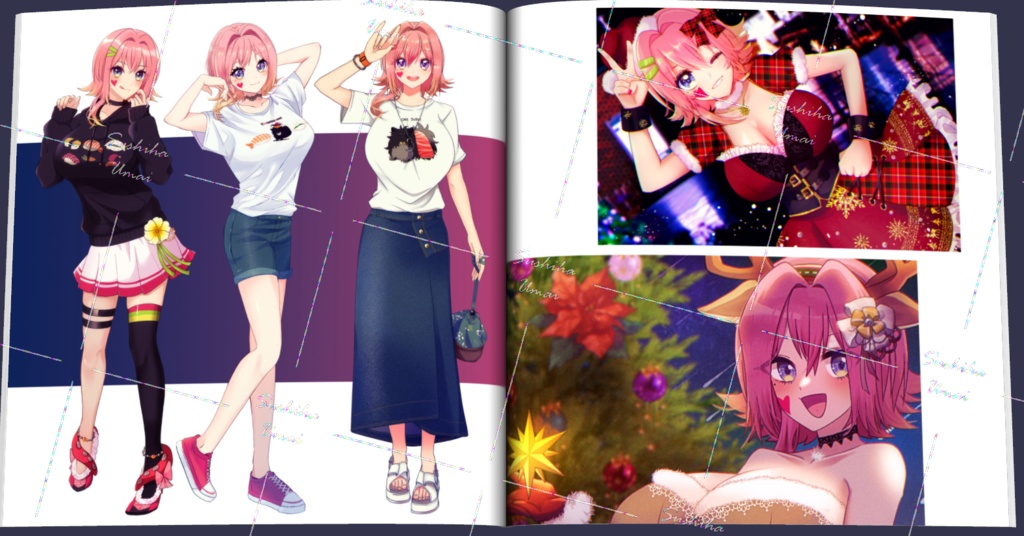 小嵐すしこ3周年記念イラスト本『Colorful Assortment』