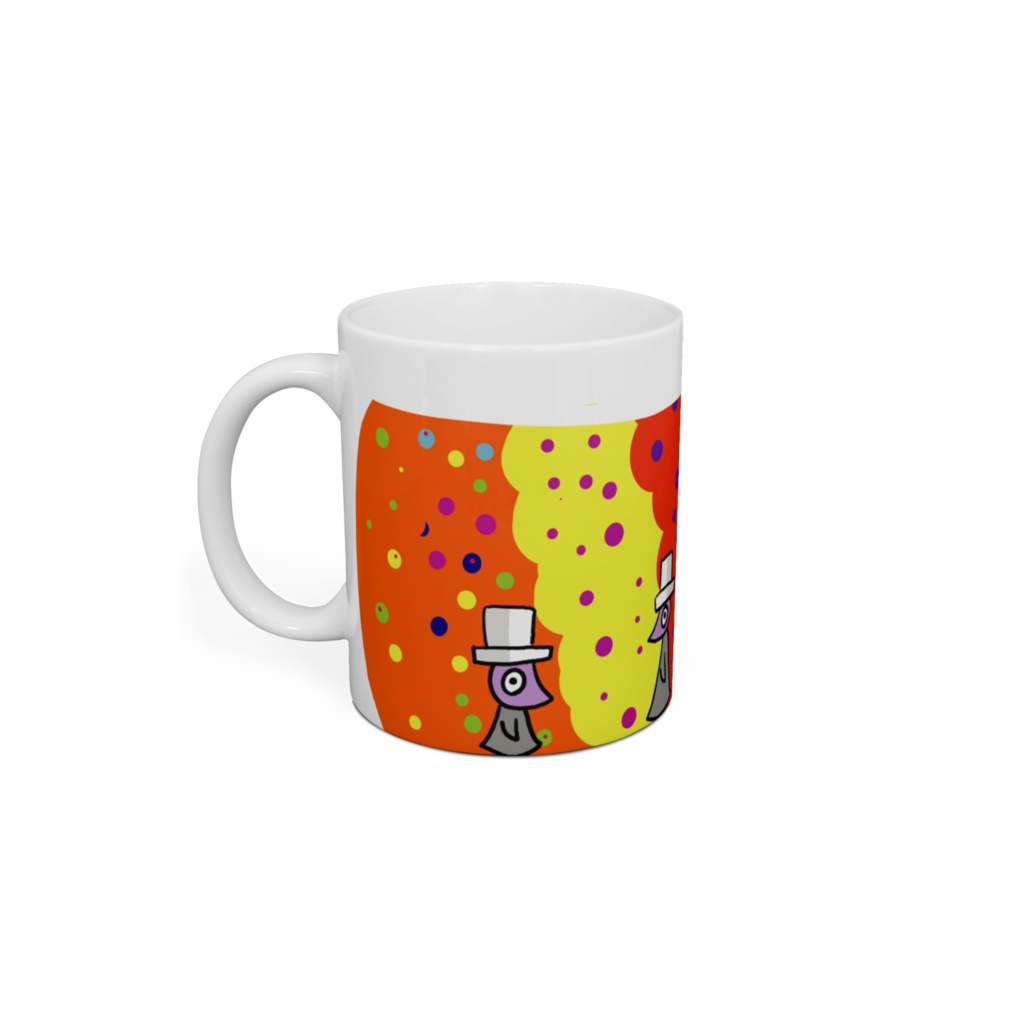 Pepeマグカップ(カラフルな世界)