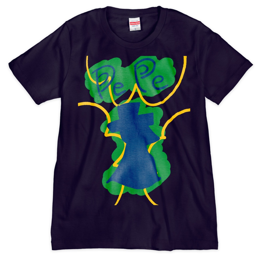 Pepeお洒落Tシャツ(森の中カラー)