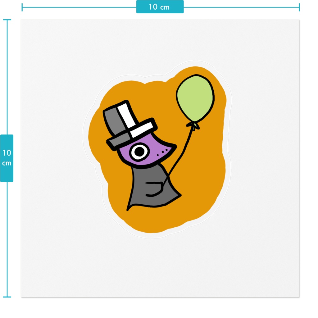 ペストマスクパペットドールステッカーvol,3