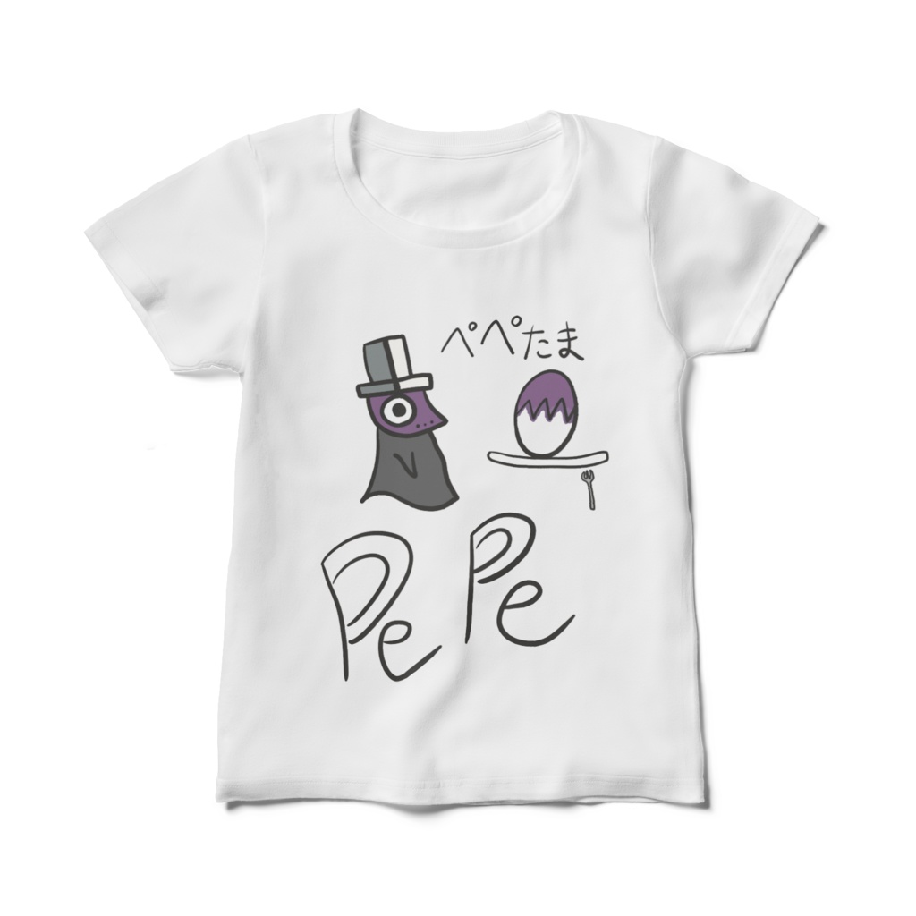 Pepe卵Tシャツ