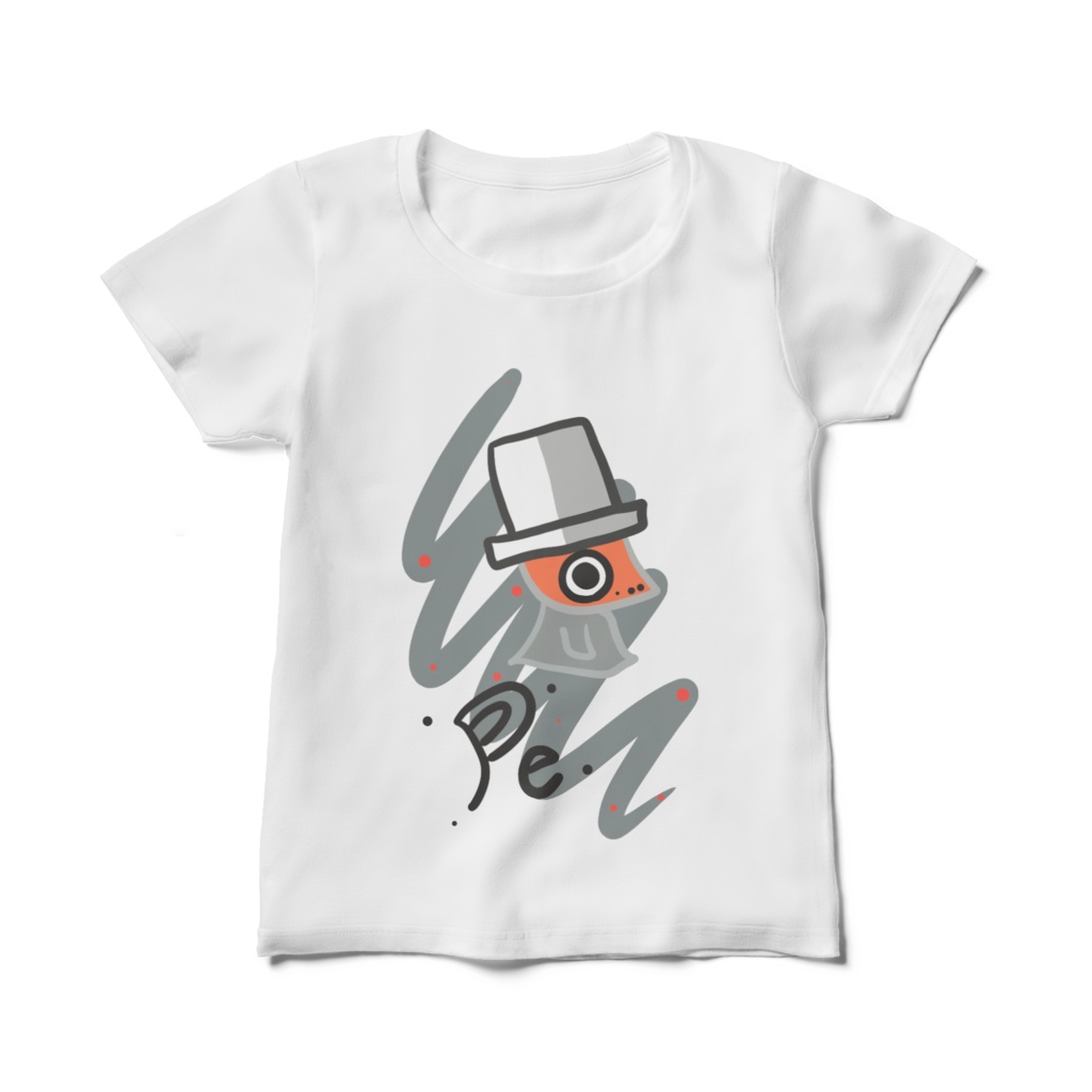 Pepeお洒落Tシャツ（灰色感）