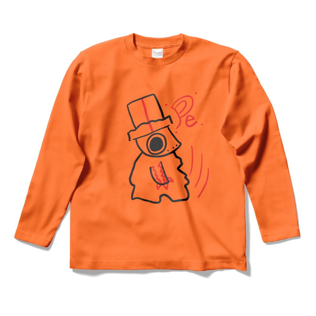Pepeお洒落ロングスリーブTシャツ（凶暴化）