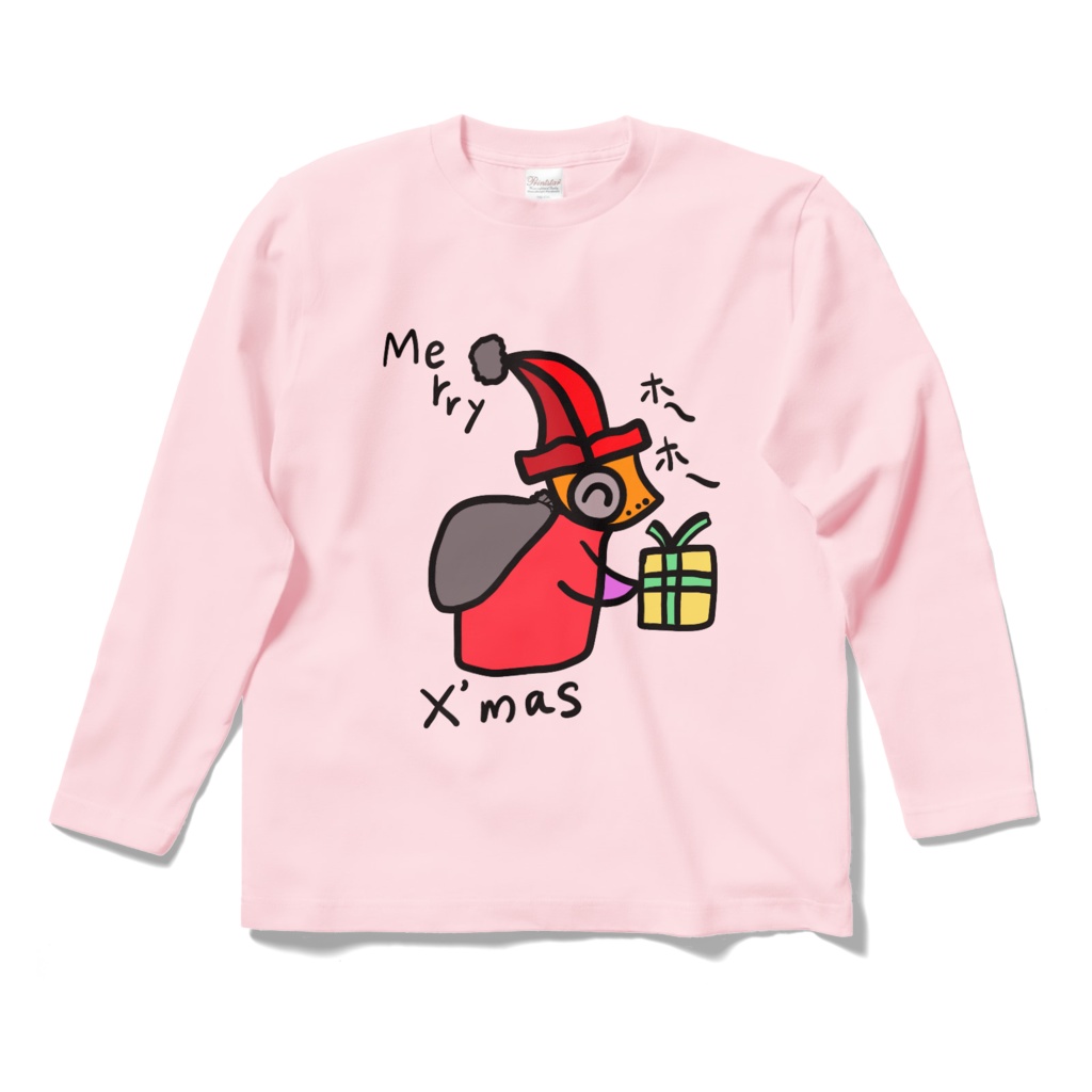PepeロングスリーブTシャツ（メリークリスマス！）