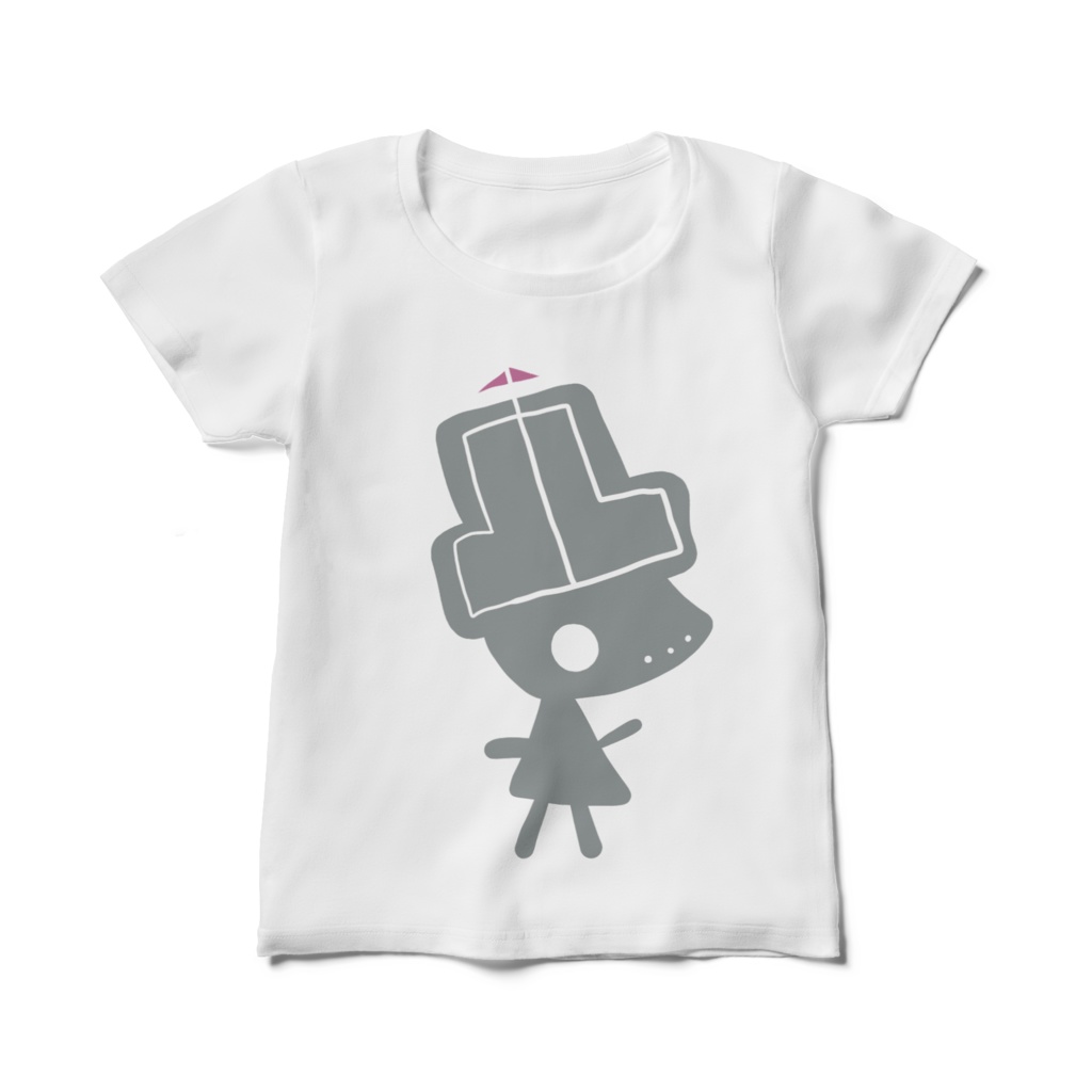 PepeおしゃれTシャツ（灰色のからだ）