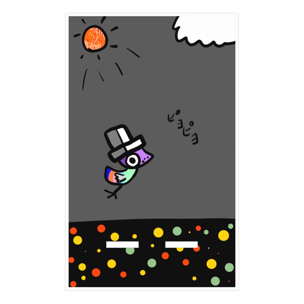 Pepeアクリルスマホスタンド(PPD鳥)