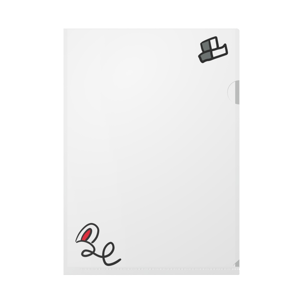 Pepeクリアファイル(シンプルイズベスト)