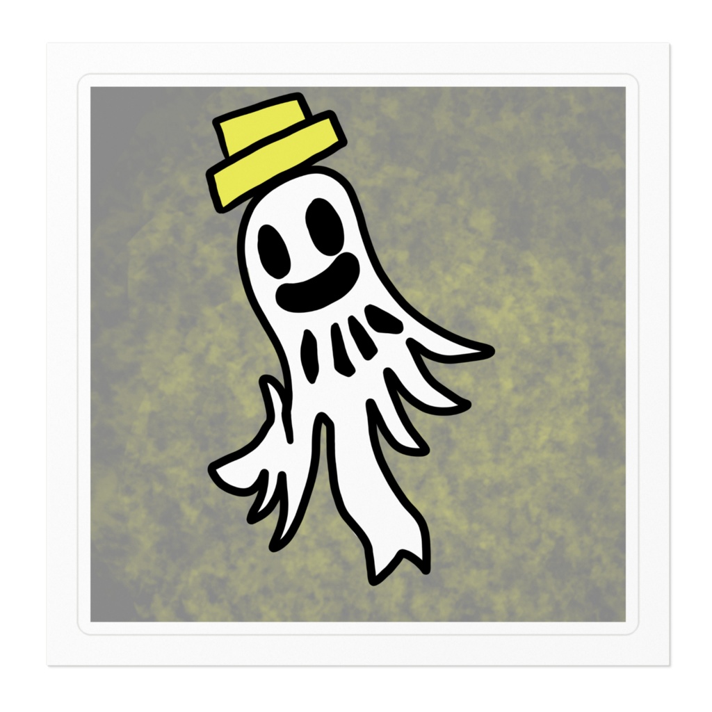 【ハロウィン】紳士なGHOST(ステッカー)