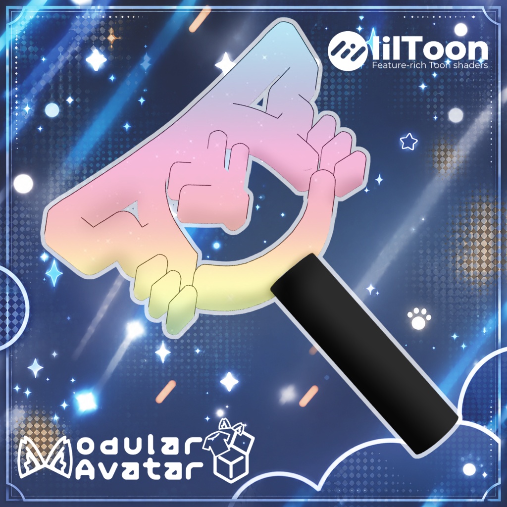 【無料/Free】ラルラペンライト【MA対応/AudioLink対応】