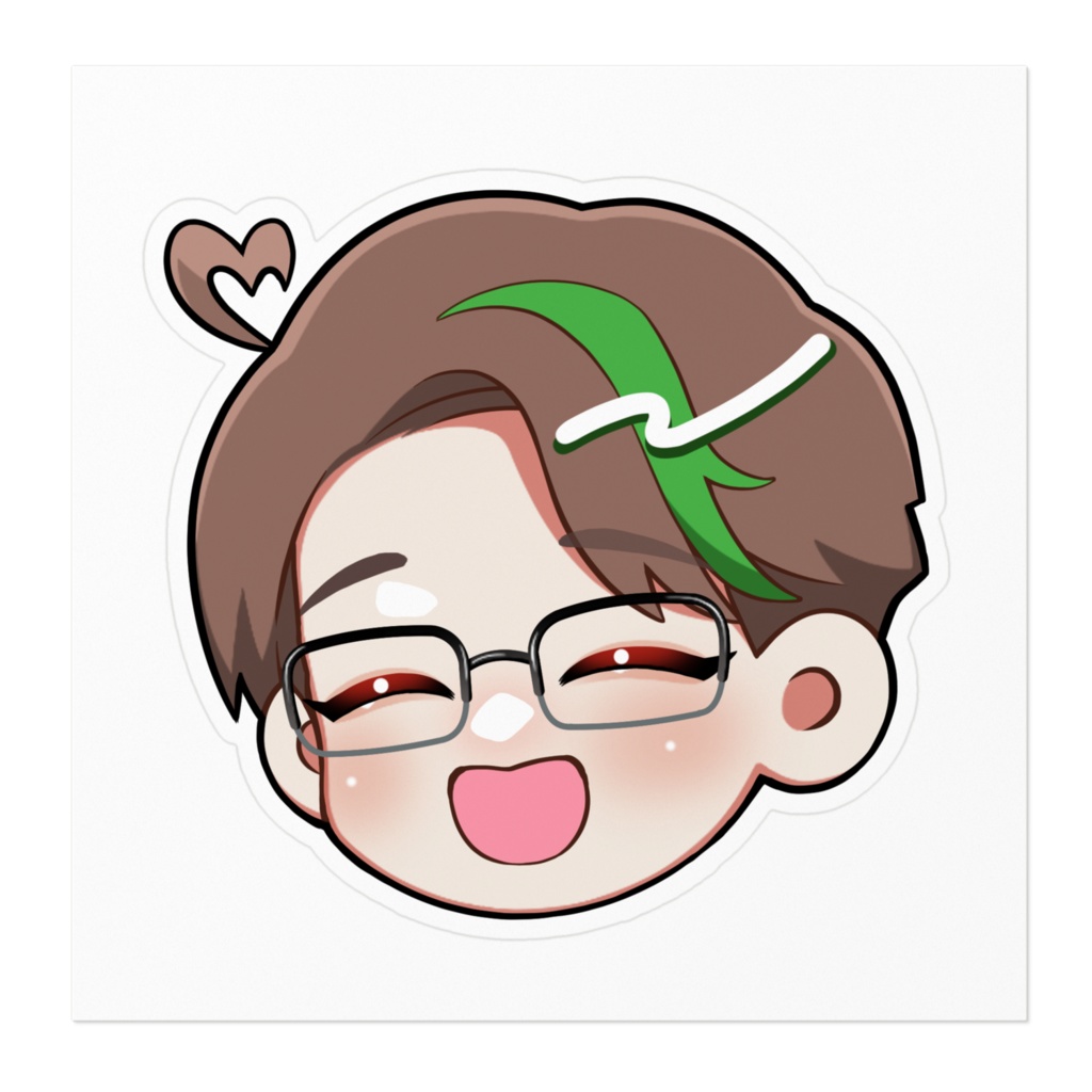 守りたい笑顔 ステッカー