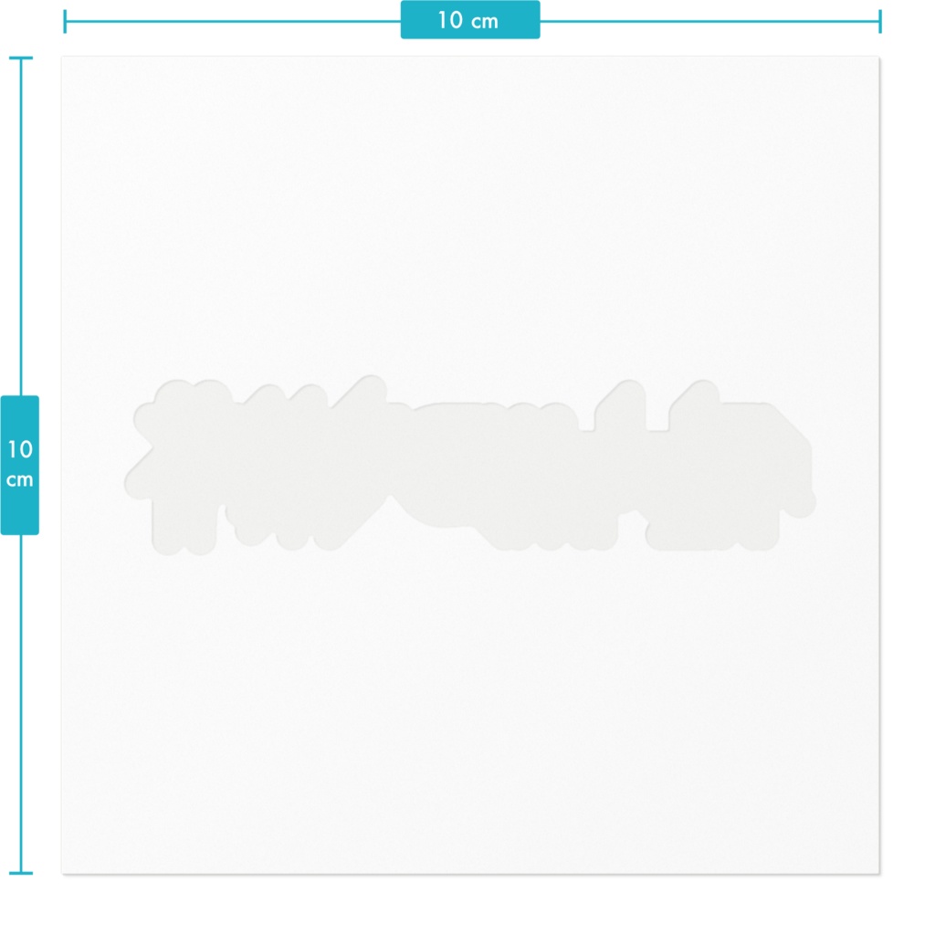 彬作Ciii太郎 ロゴステッカー