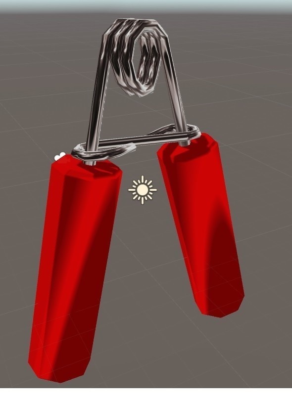 3Dモデル ハンドグリッパー 握力機