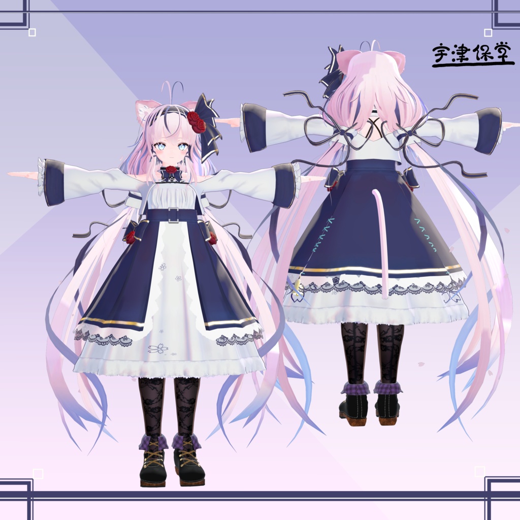 オリジナル3Dモデル はなちる HANATIRU