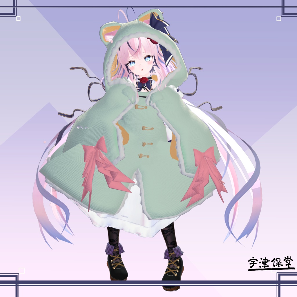 オリジナル3Dモデル はなちる HANATIRU