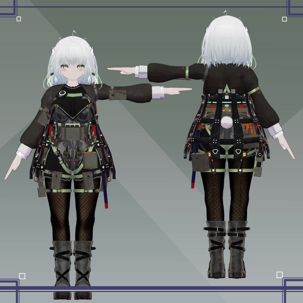 オリジナル3Dモデル MISAUMI_みさうみ