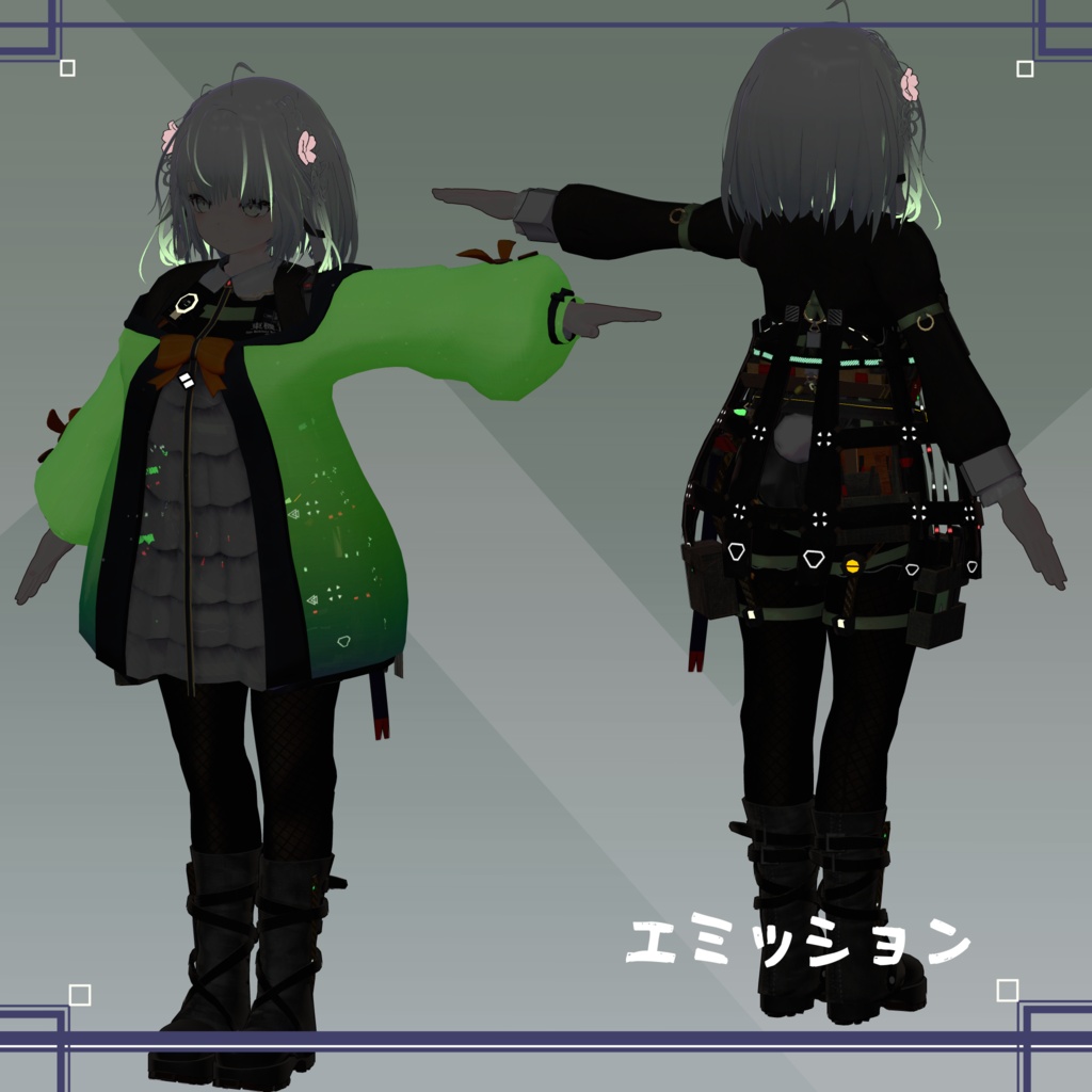 オリジナル3Dモデル MISAUMI_みさうみ