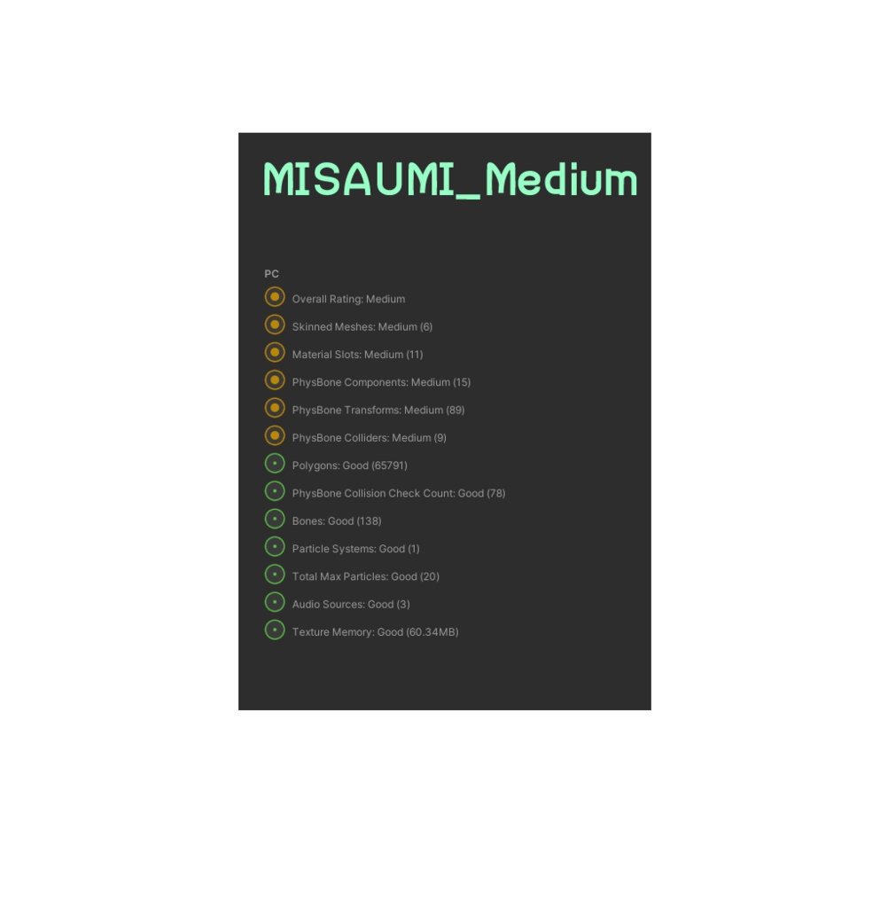 オリジナル3Dモデル MISAUMI_みさうみ