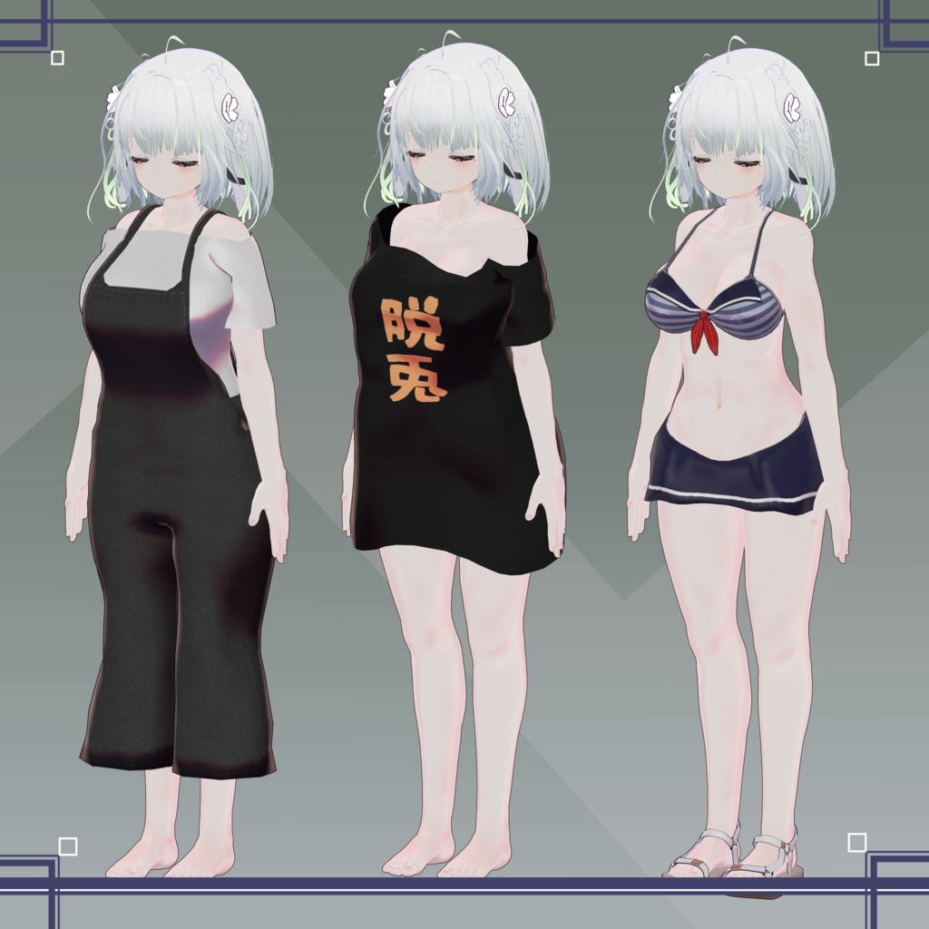 オリジナル3Dモデル MISAUMI_みさうみ