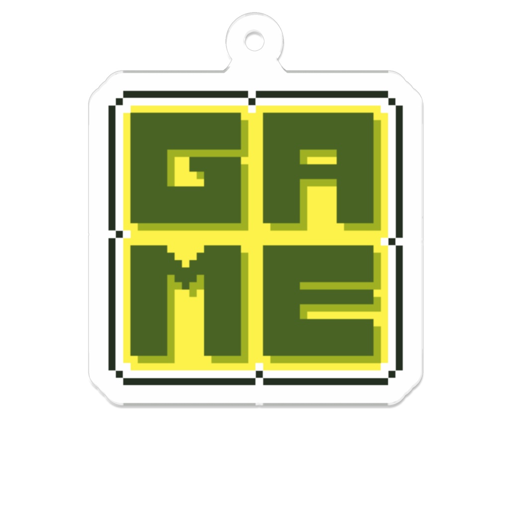 【ドットロゴ】GAME【アクキー】