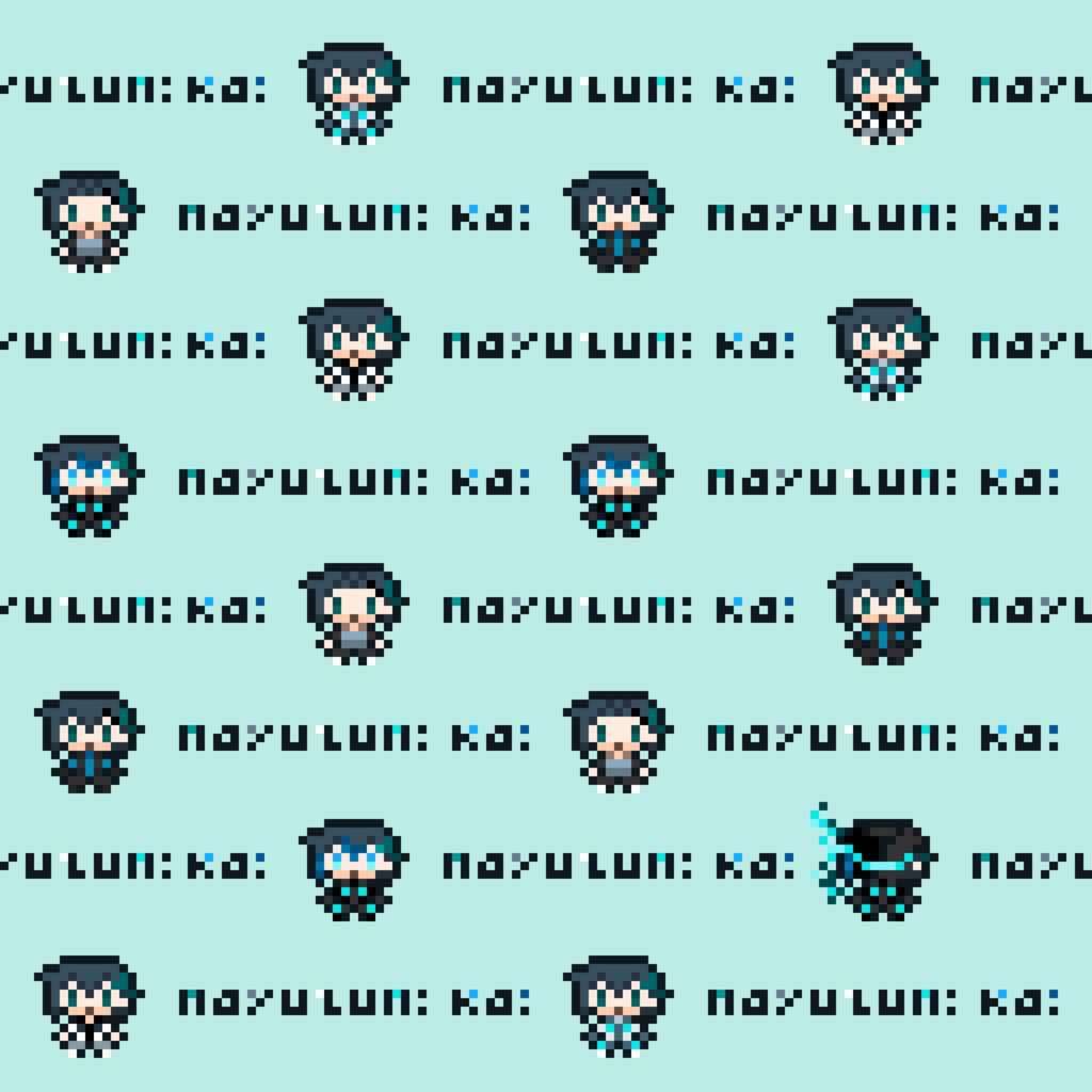 【非公式】黛灰(全衣装)_メガネ拭き