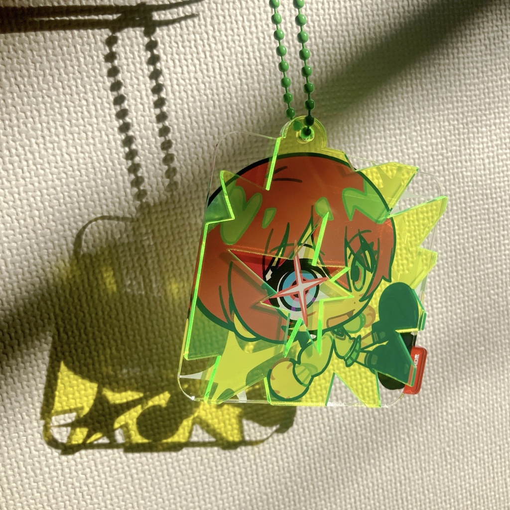 2層アクリルキーホルダー