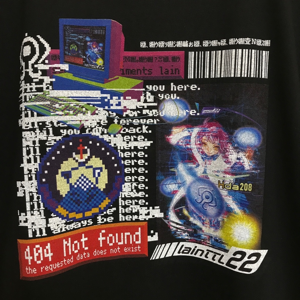 Hda208 Tシャツ(Black)