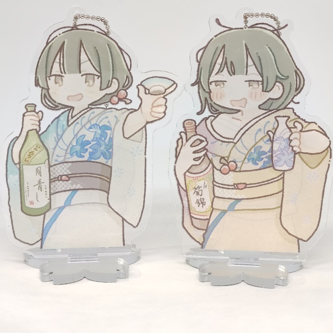 鈴川はな 夏着物 SD 8cm アクリルスタンド